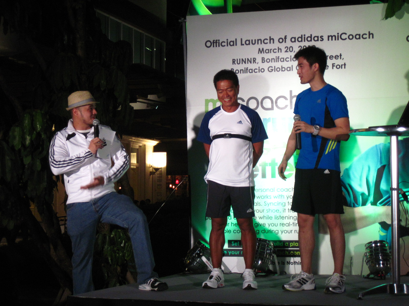 adidas miCoach Launch: with Jojo Macalintal