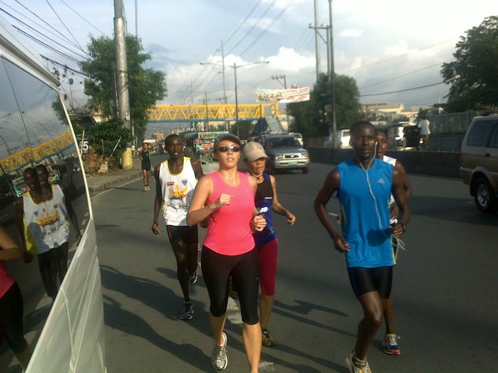 Running with Kenyans
