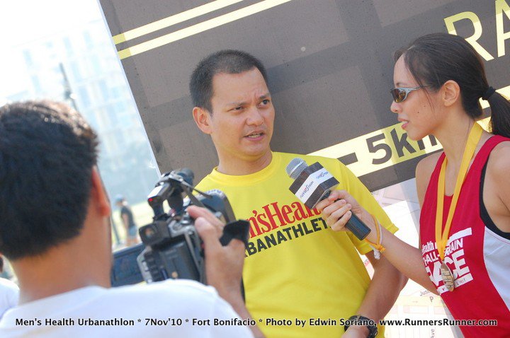 Men's Health Urbanathlon: Runnerspeak Duties