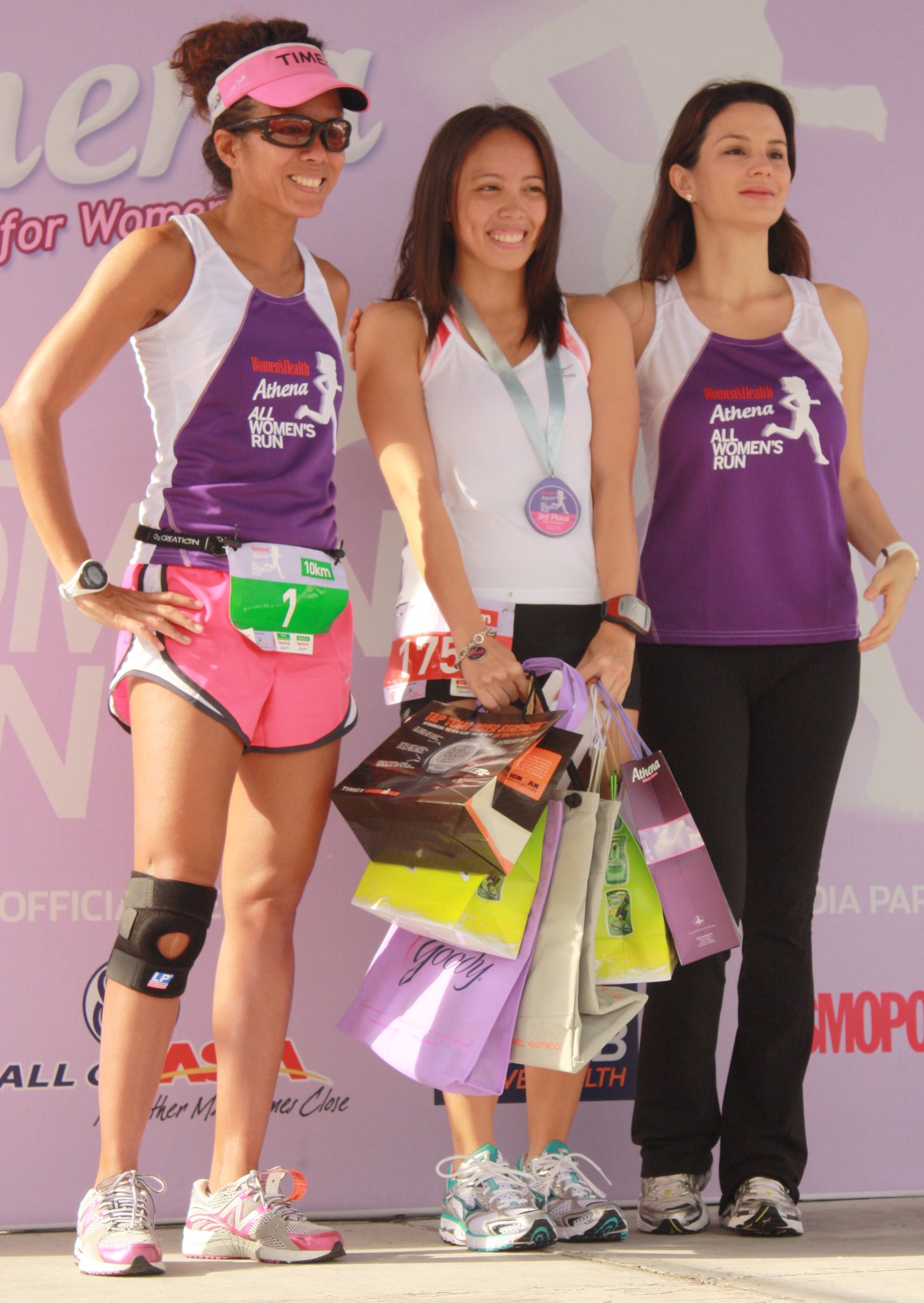Athena All-Women's Run: With Lara and Bianca