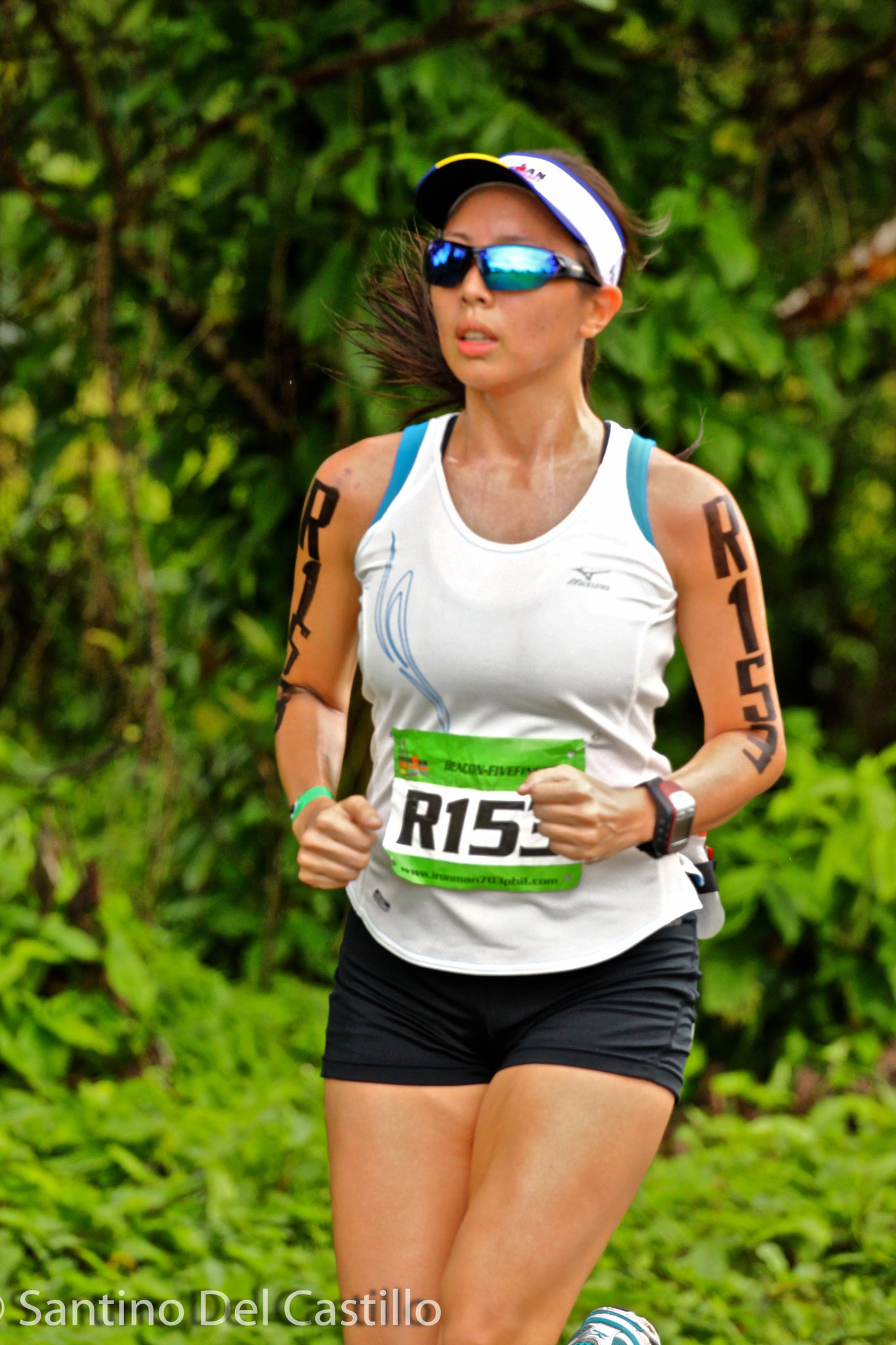 2011 Ironman 70.3: Ink-stained Run