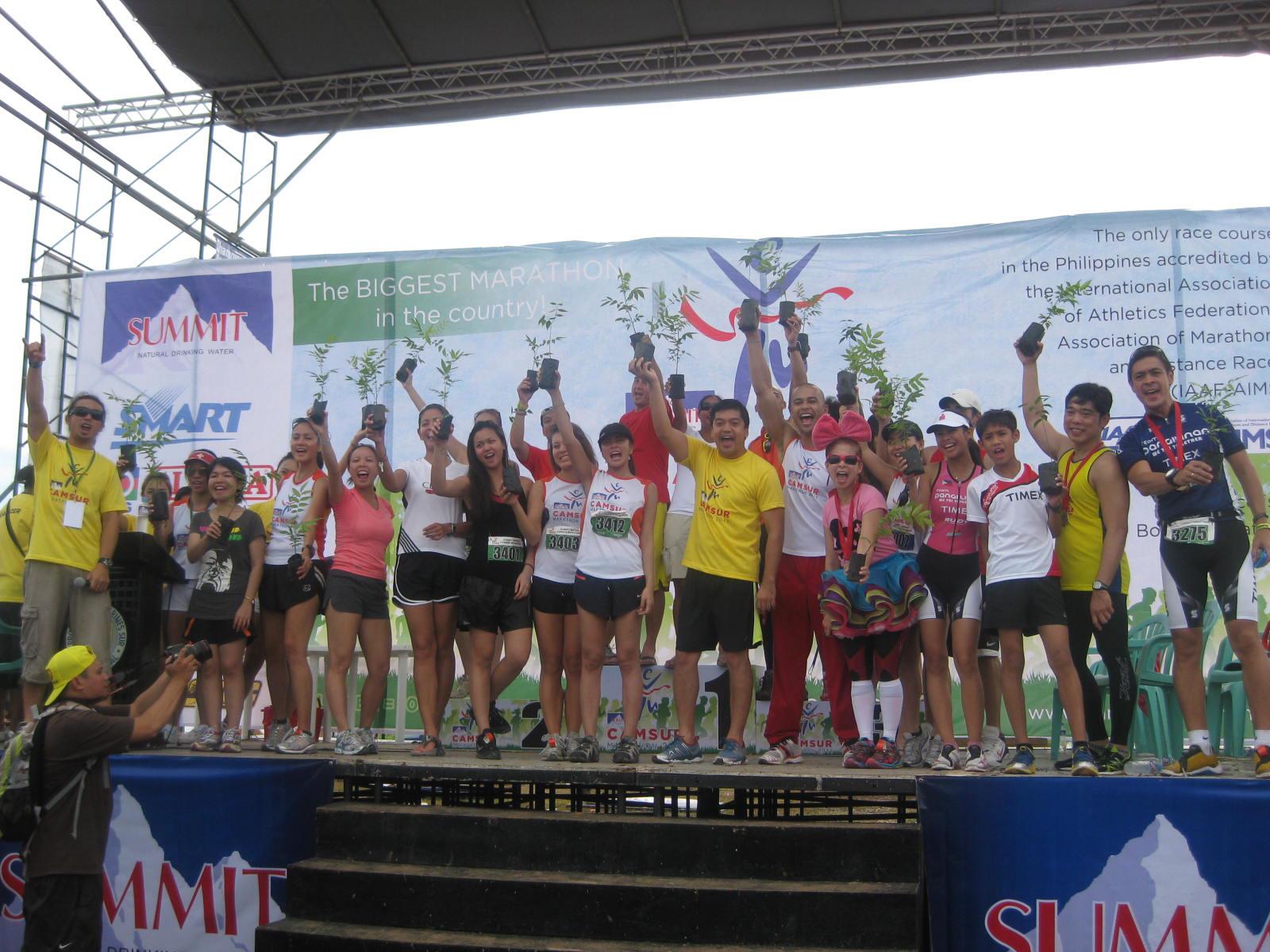 Camsur Marathon 2011: Planting Trees