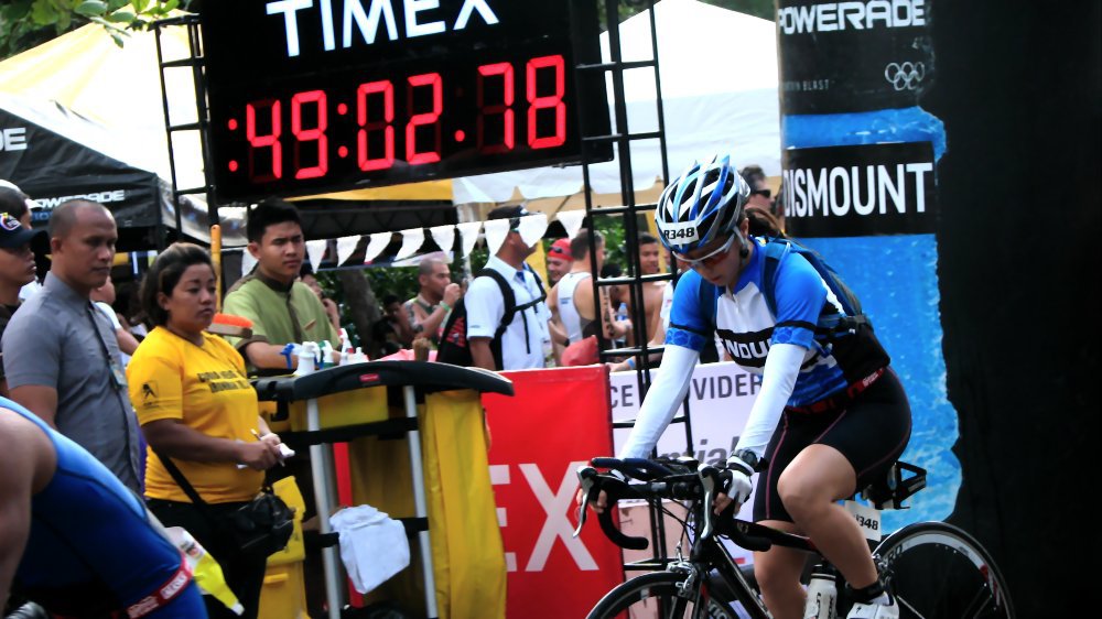 Ironman 70.3 Philippines: mounting