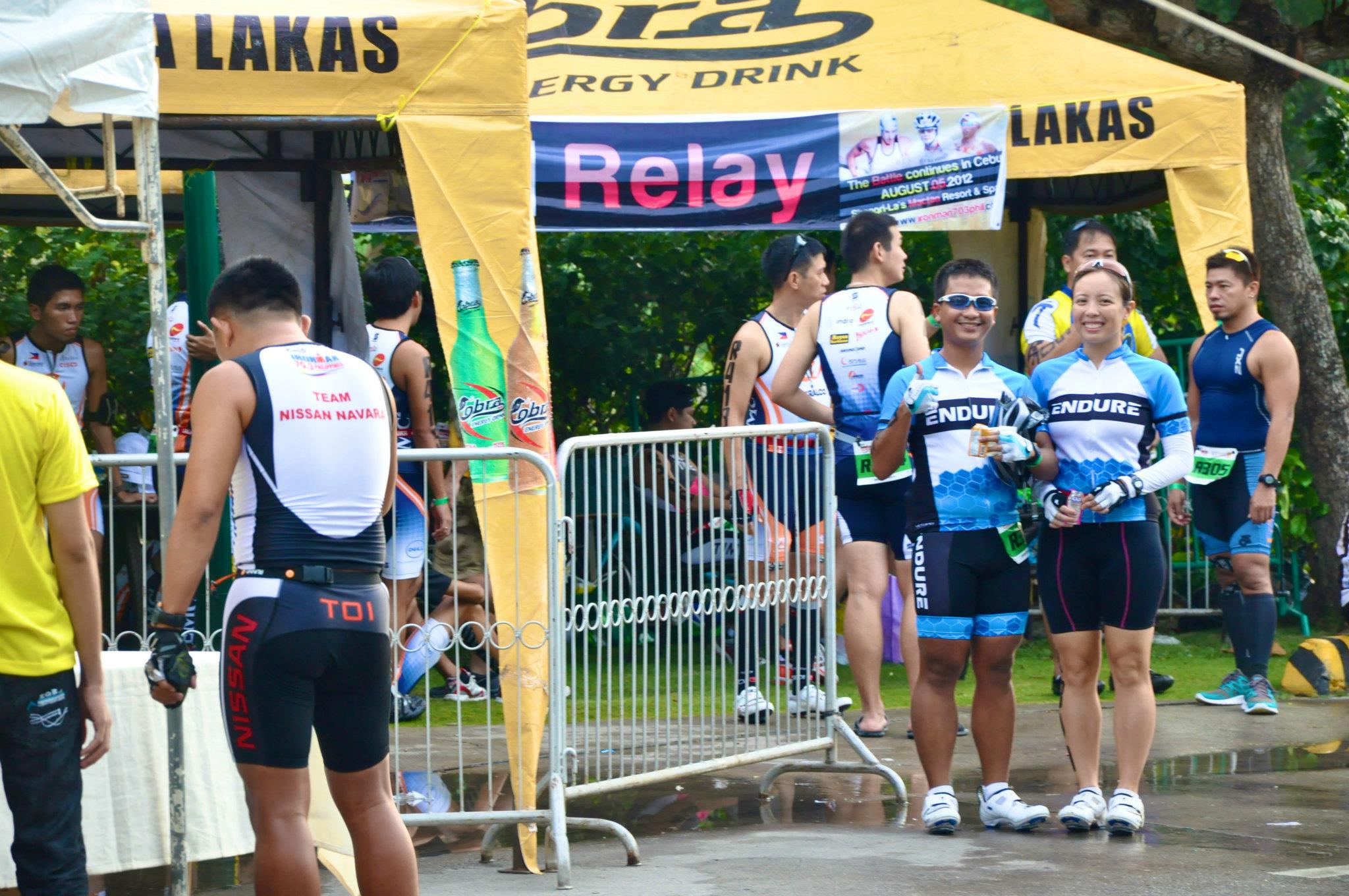 Ironman 70.3 Philippines: Endure relay bikers