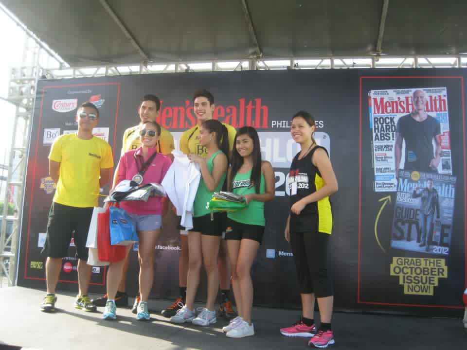 Men's Health Urbanathlon 2012: 2nd Place 5K Women