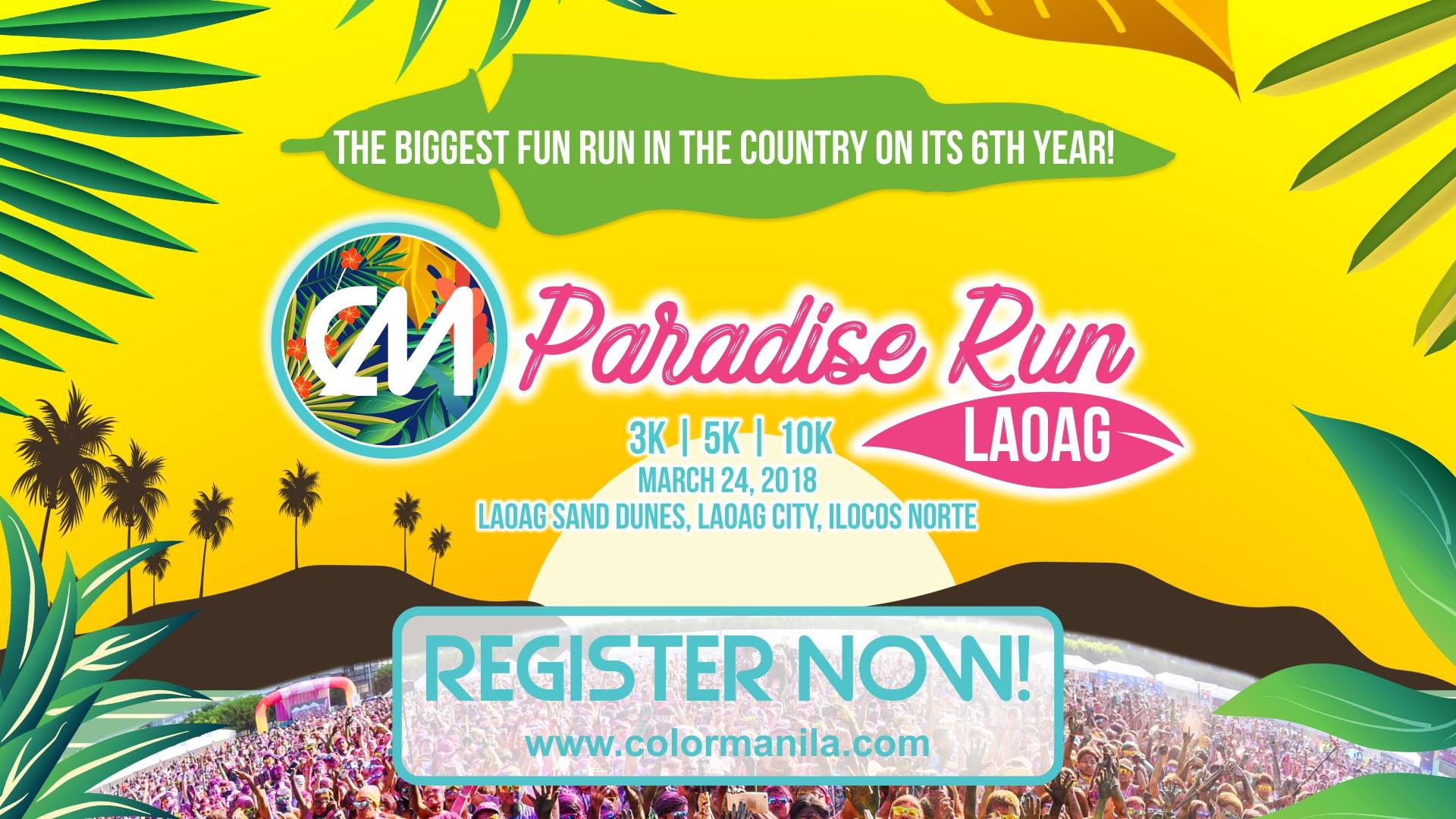 Color Manila Paradise Run Laoag on March 24