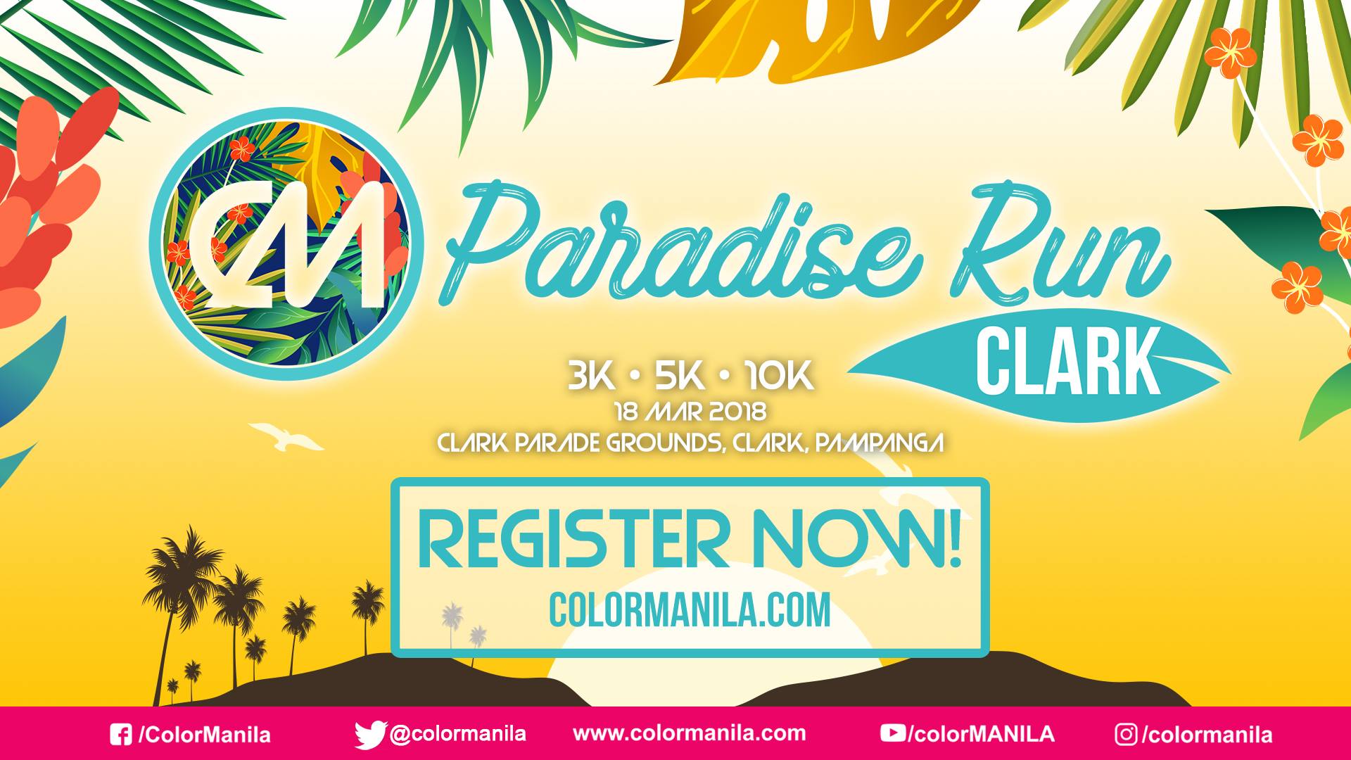 Color Manila Paradise Run Clark on March 18