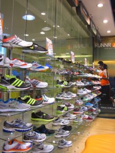 RUNNR ATC: A Wall of Shoes