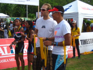 Ironman 70.3 Philippines: Dan and Arland