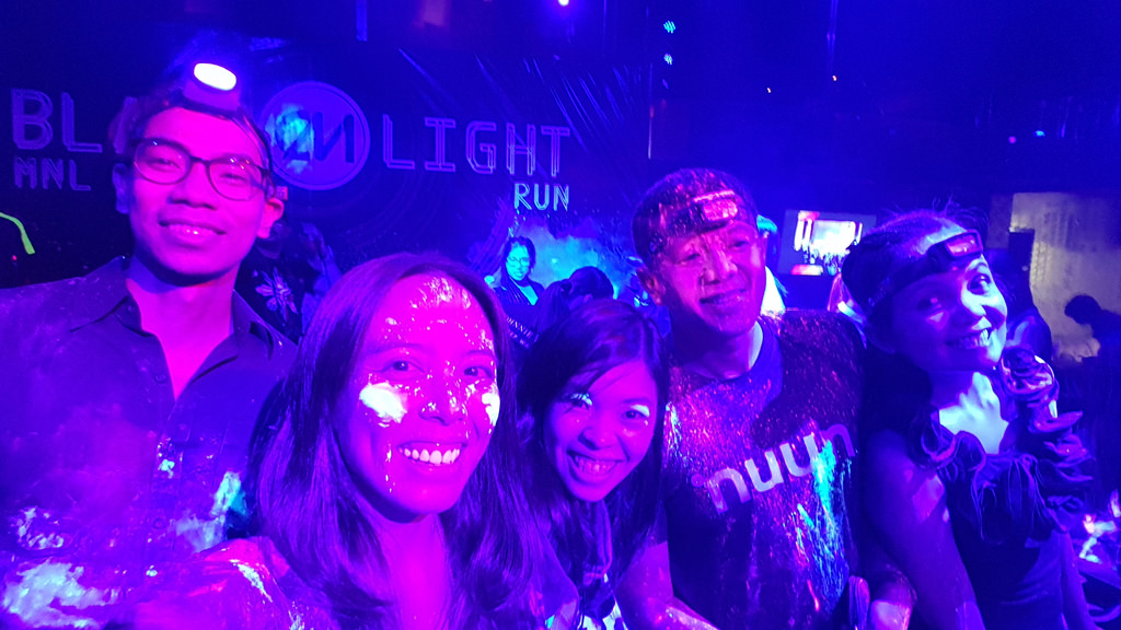 Color Manila Blacklight Run launch