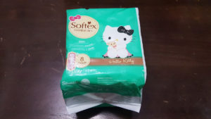 Softex Hello Kitty feminine care products