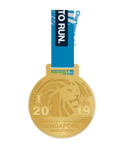Standard Chartered Singapore Marathon 2019 - Medal Design