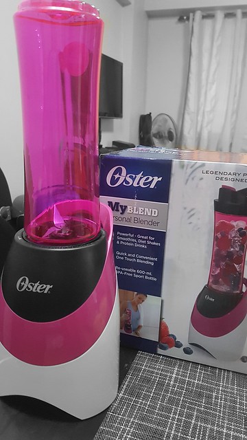 Oster Personal Blender with Sport Bottle, Pink