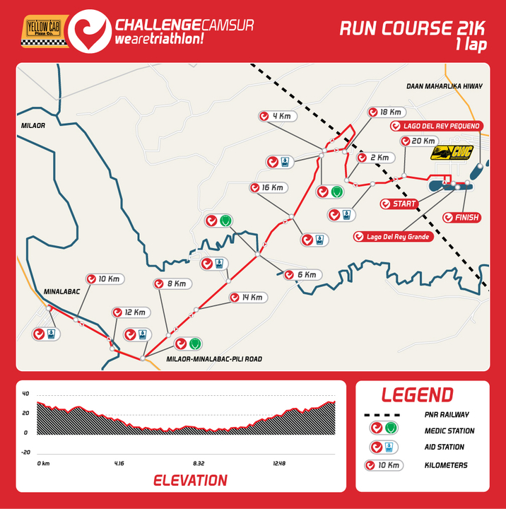 Challenge Camsur Run Course