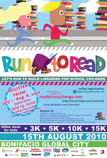 Run to Read poster