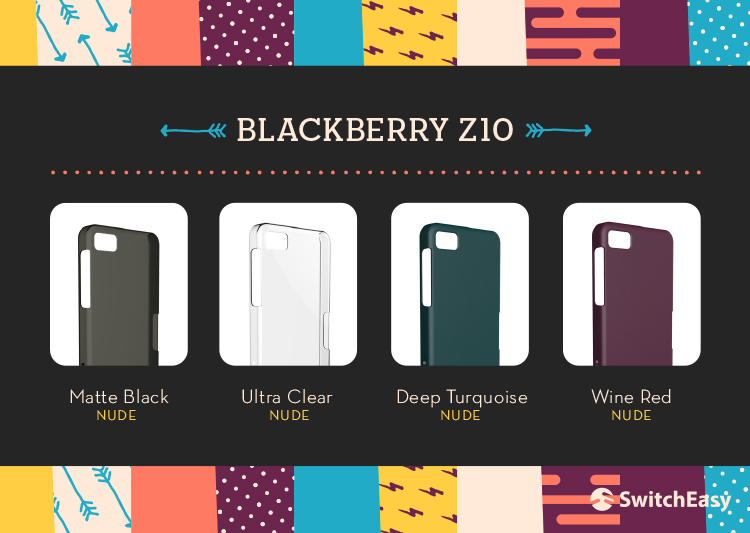 SwitchEasy cases for BlackBerry Z10