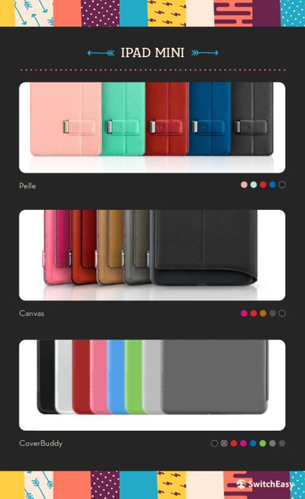 SwitchEasy covers for iPad Mini