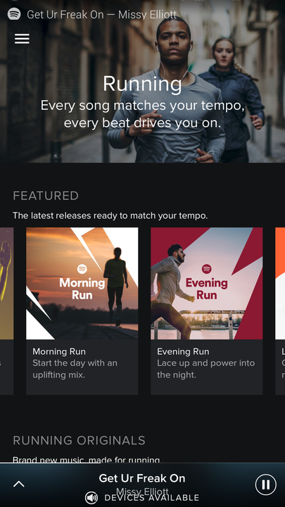 Spotify Running