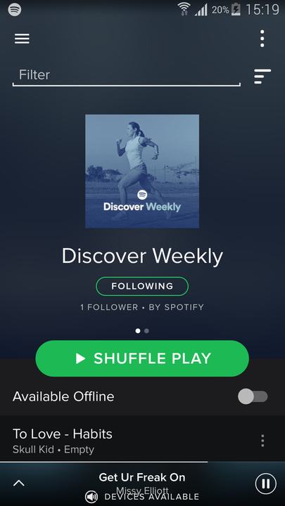 Spotify Discover Weekly