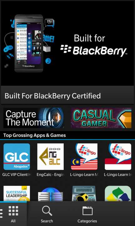 BlackBerry World on Z10