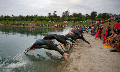 Challenge Taiwan pontoon start