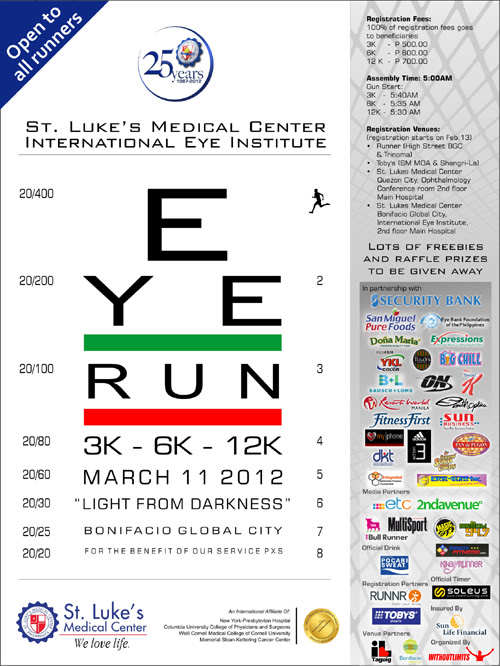 EYE Run on March 11