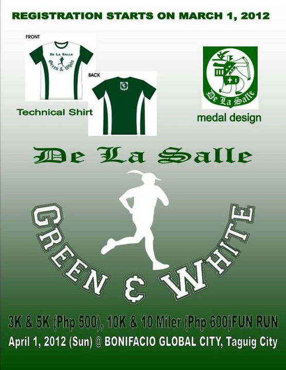 Green and White Run