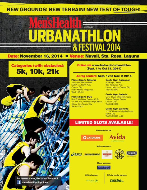 Mens Health Urbanathlon November 16, Nuvali