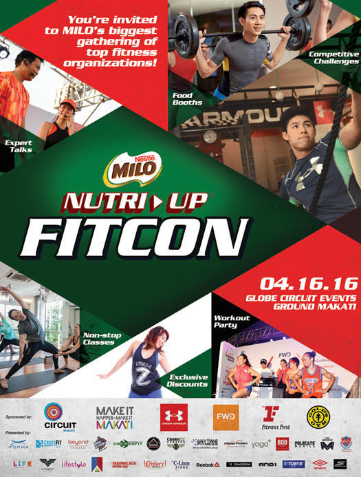 Milo Nutri Up FitCon on April 16