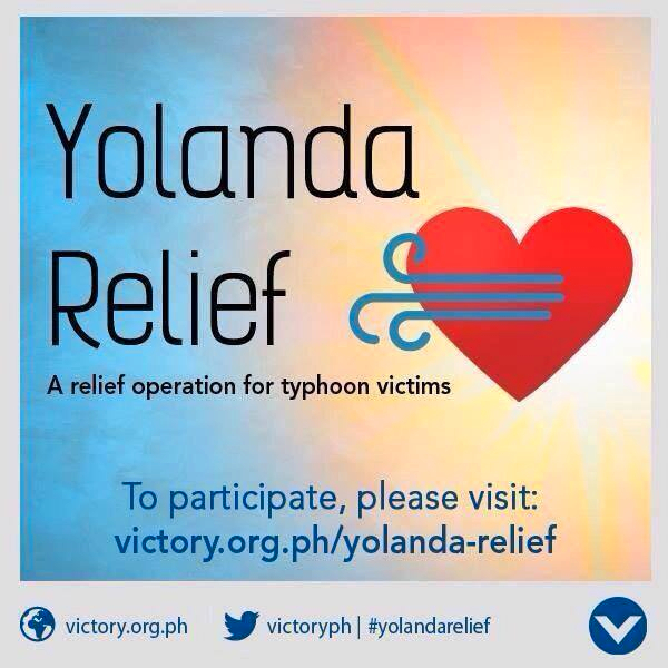 Victory Yolanda Relief effort